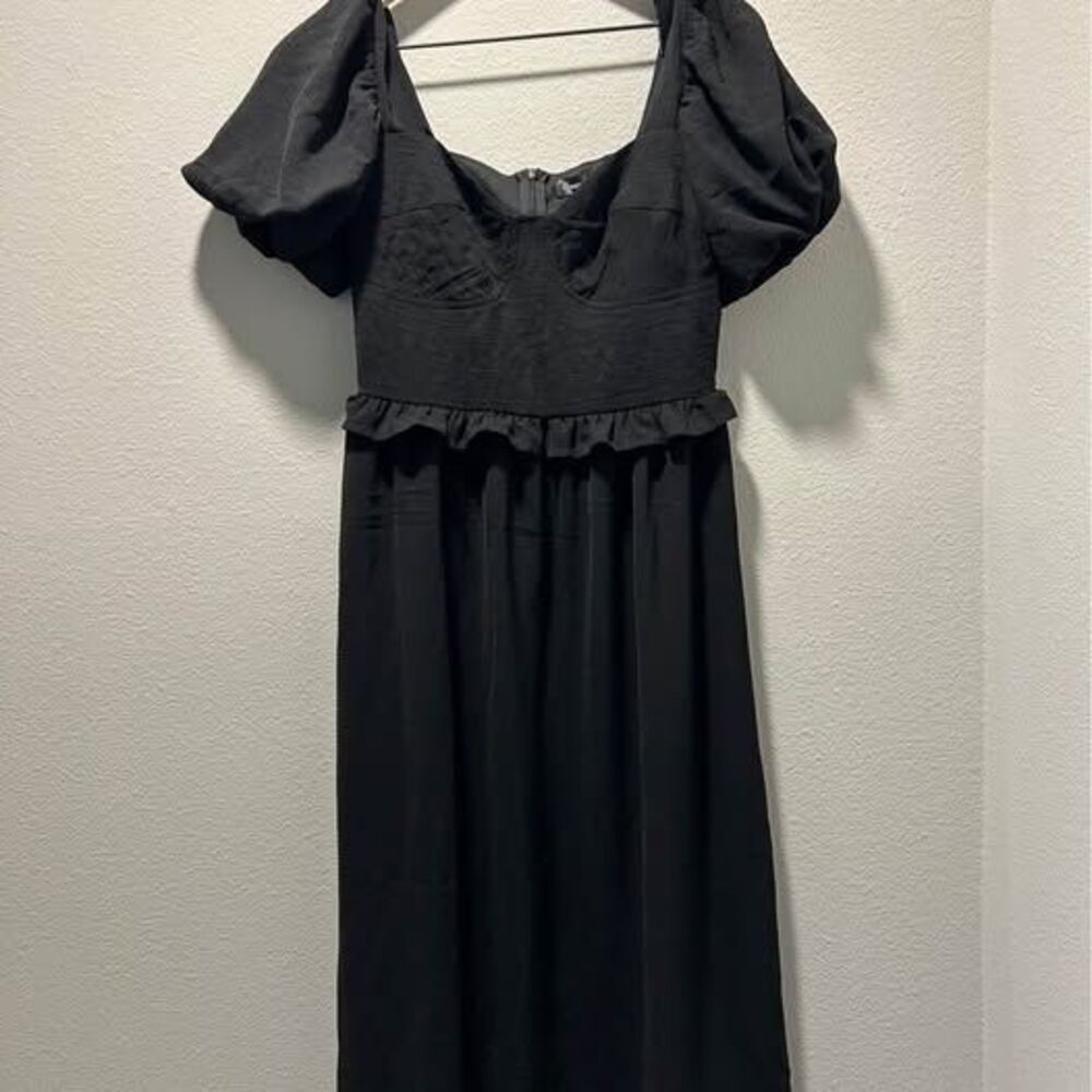 Francesca size small black dress